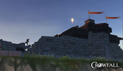 Разработчики Crowfall показали, как будут рушиться стены